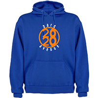 Sudadera Brand azul royal