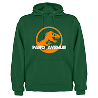 Sudadera Jurassic verde botella